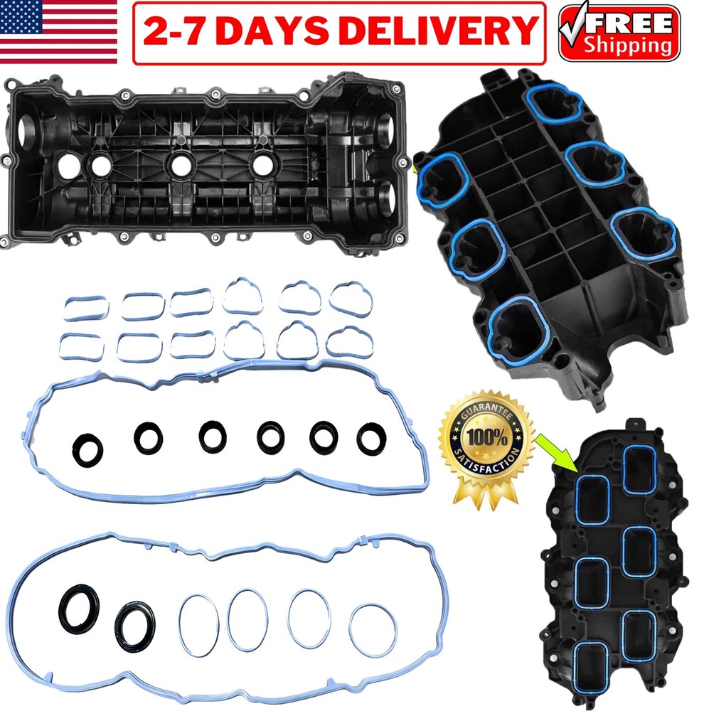 ✅For JEEP WRANGLER 2012-2016 3.6L Engine VS50805R Rubber Valve Cover Gasket Set