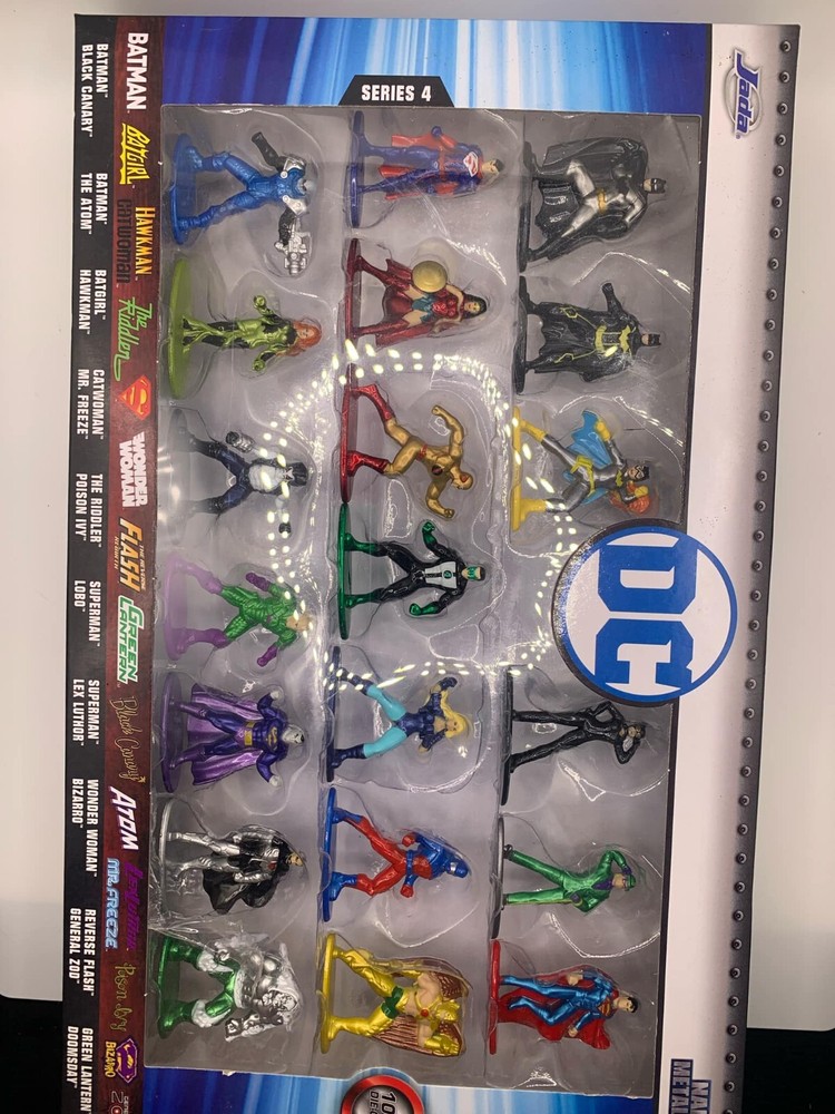 NEW Jada Toys DC Comics Series 4 Die Cast Nano Metalfigs Figures 20pc Set