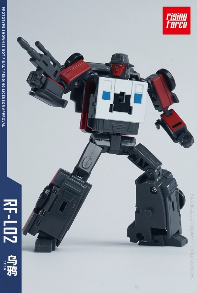 For Rising Force RF-L02 Menasor Wildrider Transforming Robot Combiner Toy