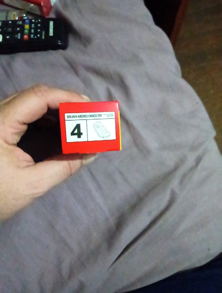 Mcdonald's Crocs Happy Meal Toy #4 New