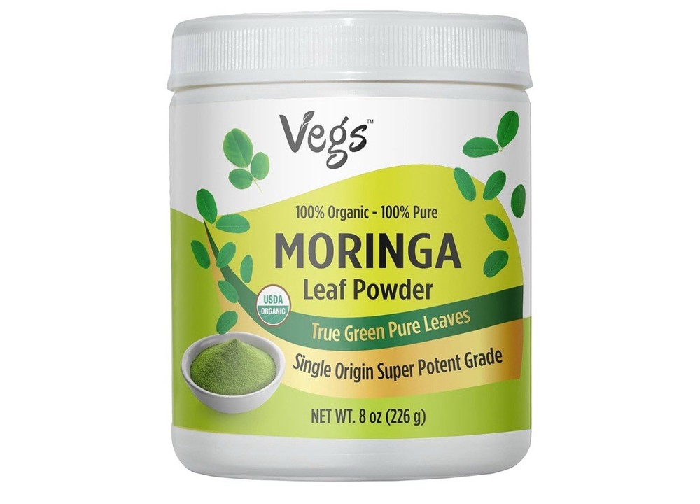 Organic Moringa Leaf Powder Raw Superfood 4 8 16 oz Free Shipping