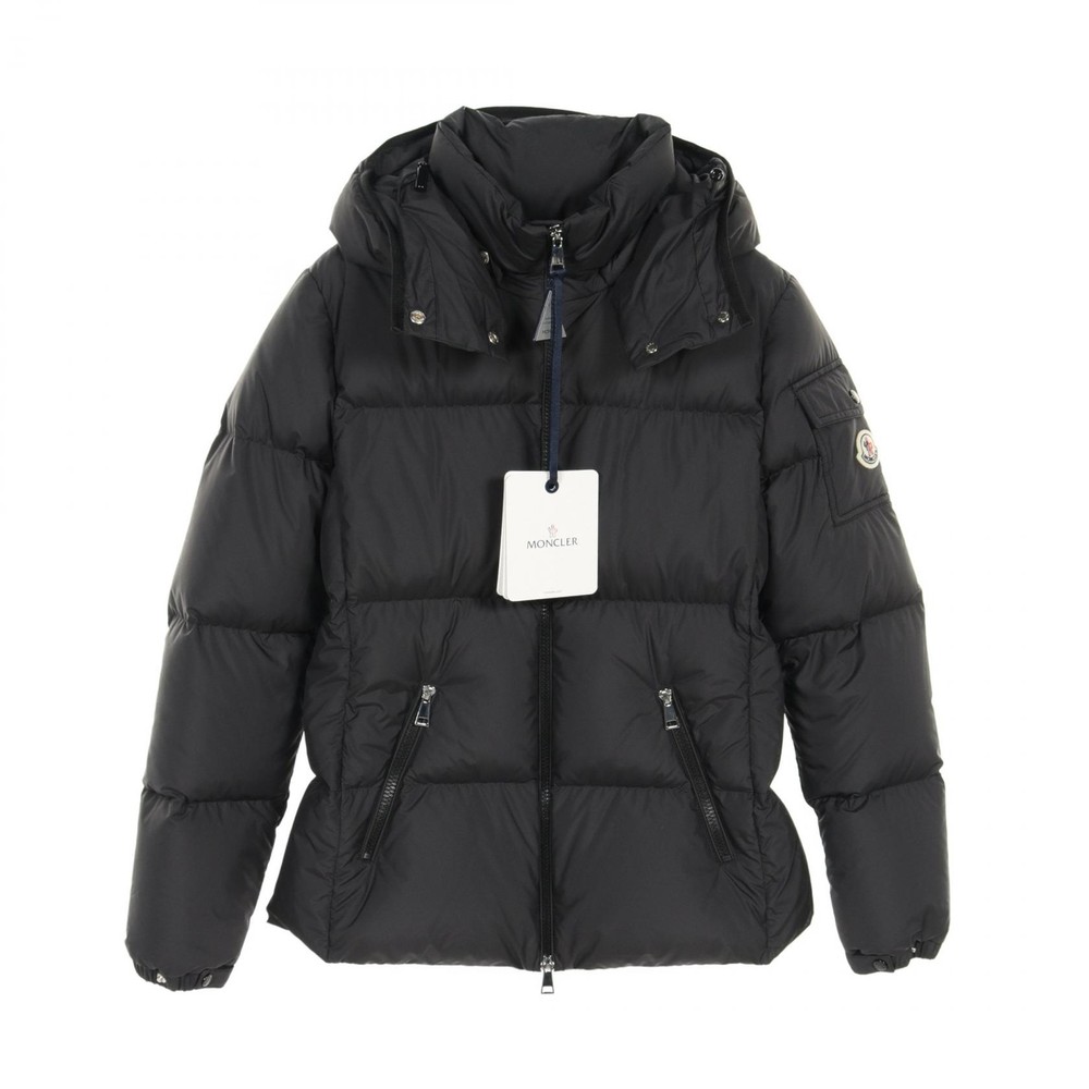 Moncler Fourmines Black Polyester Down Jacket for Women J20931A0016054A81999