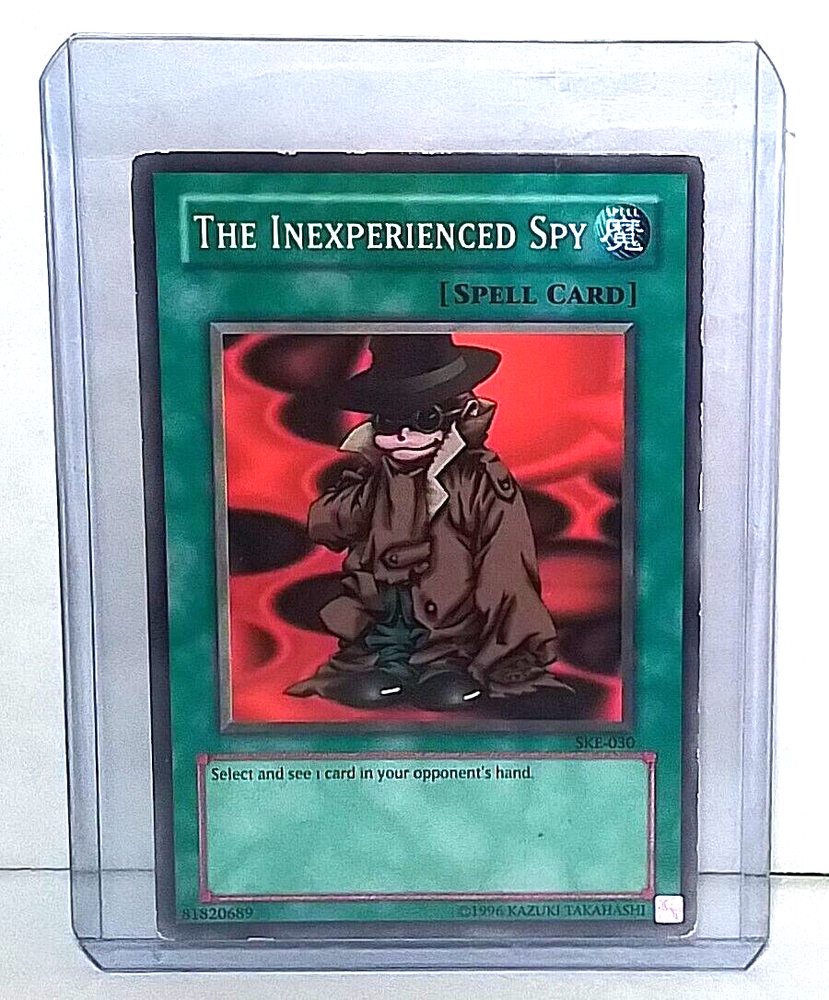 Yu-Gi-Oh! Inexperienced Spy Common Card SKE-030 Kaiba Evolution  
