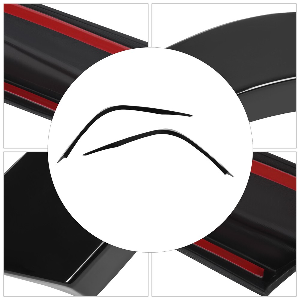 Front Bumper Fog Light Trim Cover Gloss Black For Toyota Camry SE XSE 2018-2020