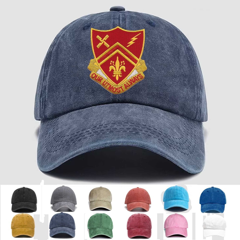 Custom Embroidered Hat 309th Field Artillery Battalion, Veteran Cap, Trucker Hat