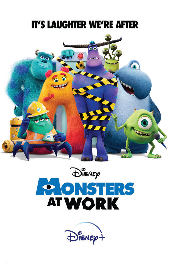 Monsters at Work 13x19 Disney Satin Finish Art Poster