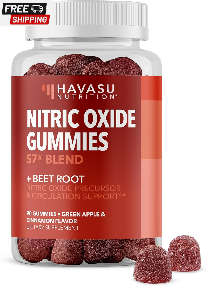 Nitric Oxide Gummies for Men and Women - Nitric Oxide Supplement with L-Arginine