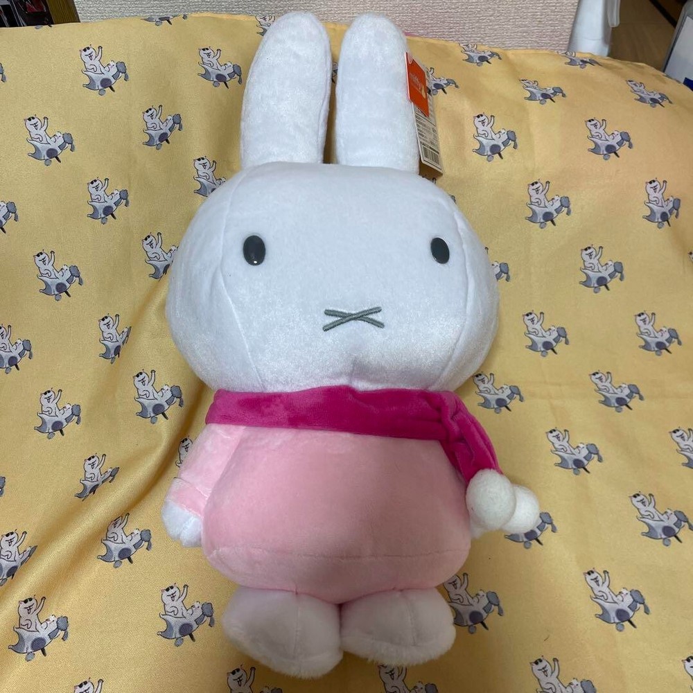 Japan Anime Miffy Plush doll Bonbon Scarf Popular character Service price cute