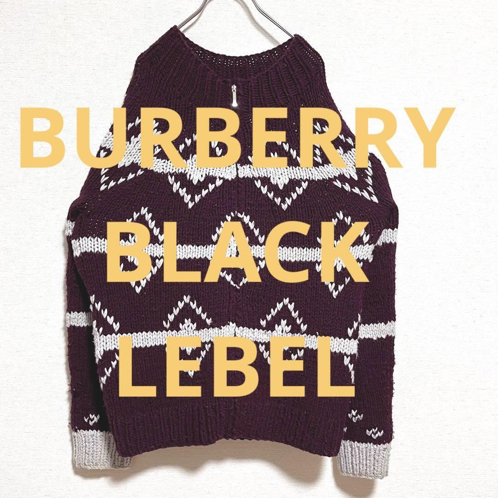 Burberry knit sweater Men's Fashion from Japan