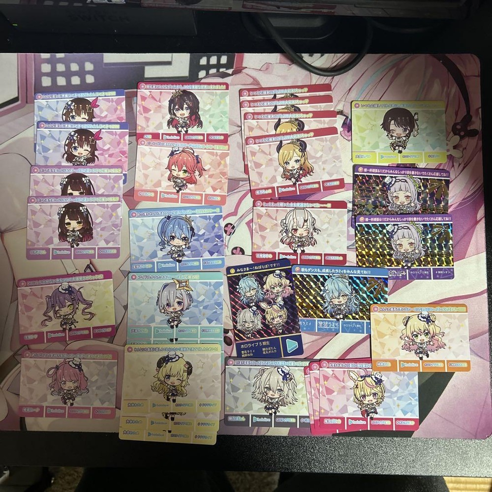 Hololive Anime Character Carddass Trading Cards Animation