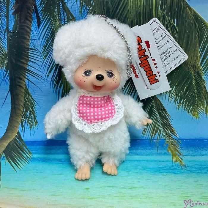 Monchhichi Friend Mascot 14cm Keychain Chamu Sheep by mimiwoo