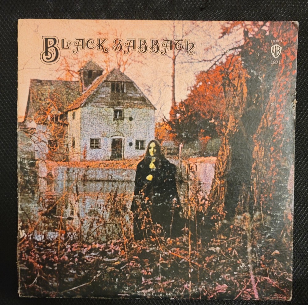 Black Sabbath- Self Titled LP Vinyl 1970 /Warner Bros WS 1871