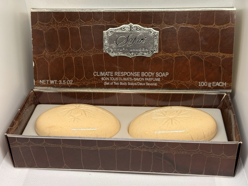 Ralph Lauren Safari Climate Response Body Soap 100g (Set of 2)