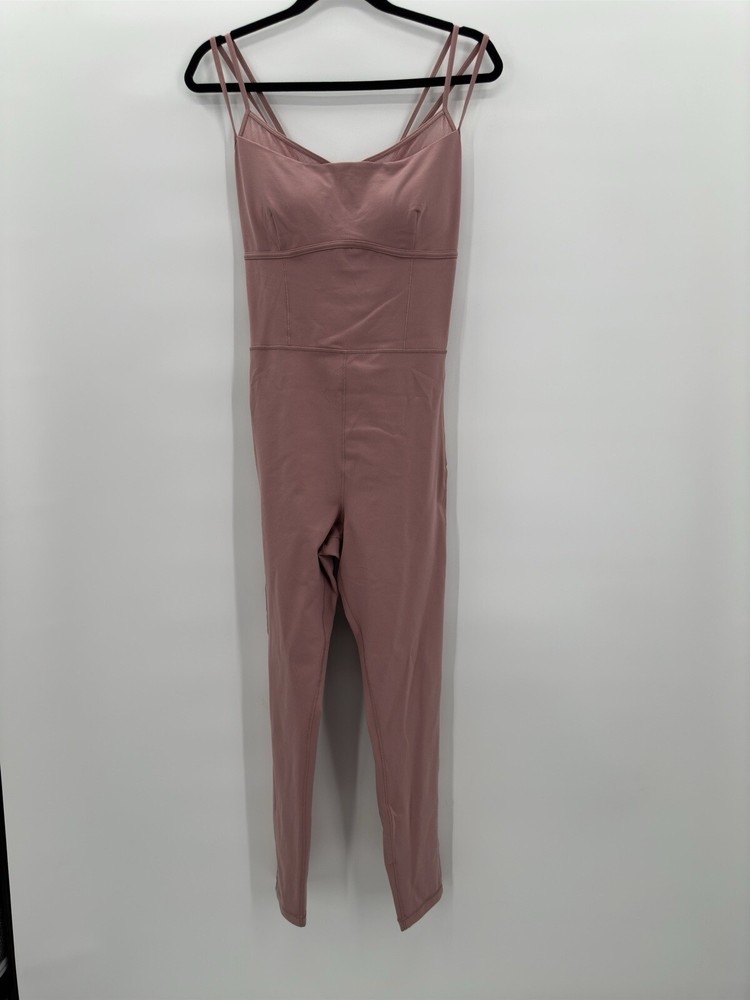 Calia Essentials Mesh Jumpsuit Rose Pink Women’s Size XL NEW