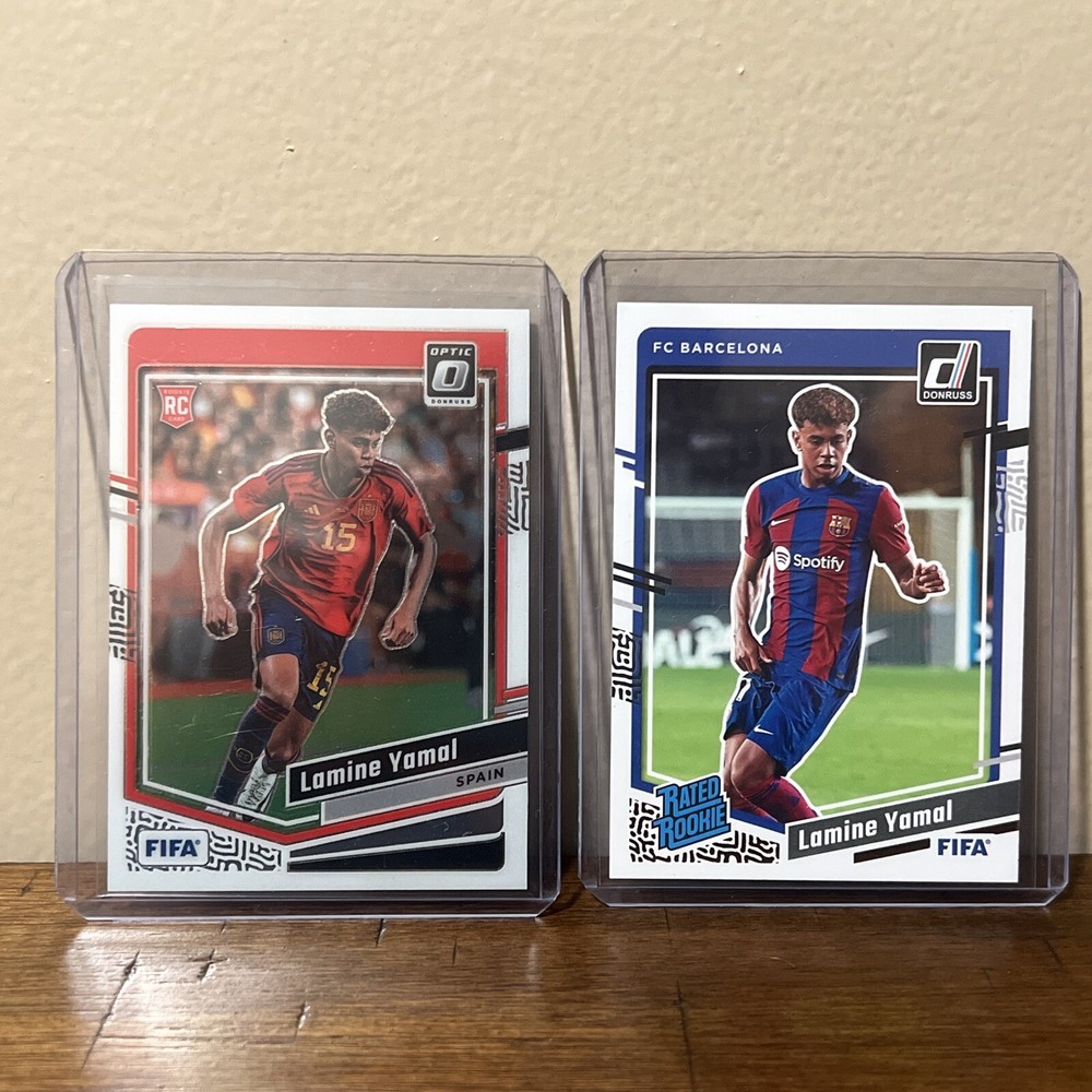 2023-24 Donruss Optic Lamine Yamal RC Rookie Spain #54 Holo Silver