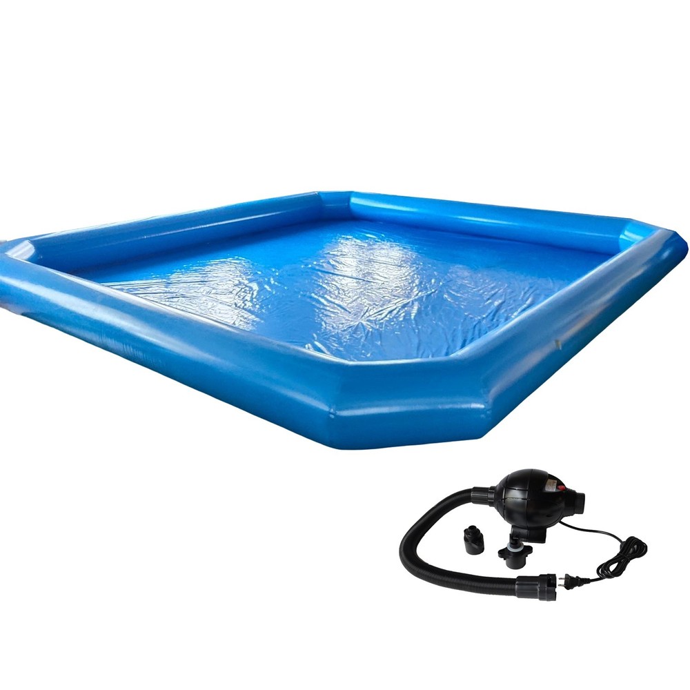 Commercial 19.7x19.7x2ft Inflatable Swimming Pool for Water Playing Game Entert