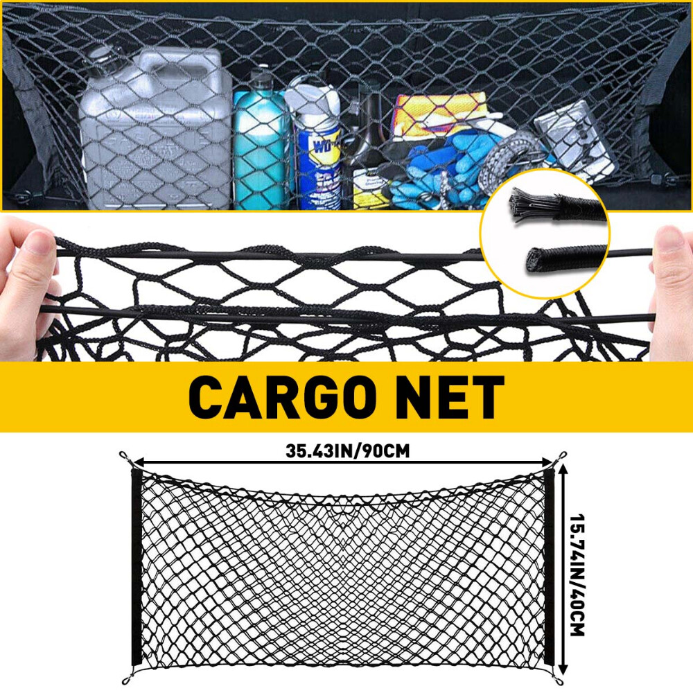Durable Truck Bed Cargo Net Organizer for Chevy Silverado 2013-2021