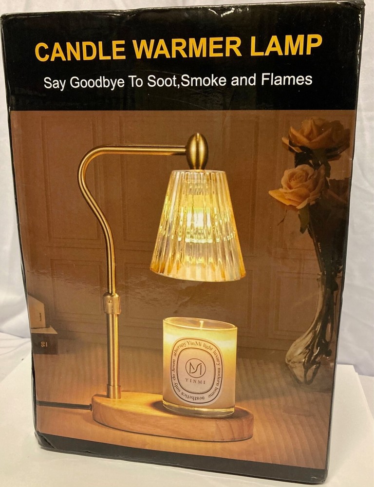 SEENLAST Candle Warmer Lamp with Timer Dimmer Adjustable Height Open Box