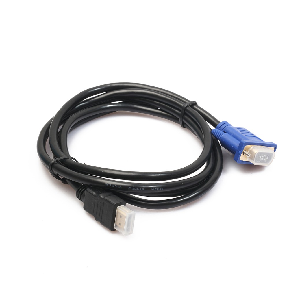 VGA to VGA Gold-Plated High-Speed Converter Cable Male to Male