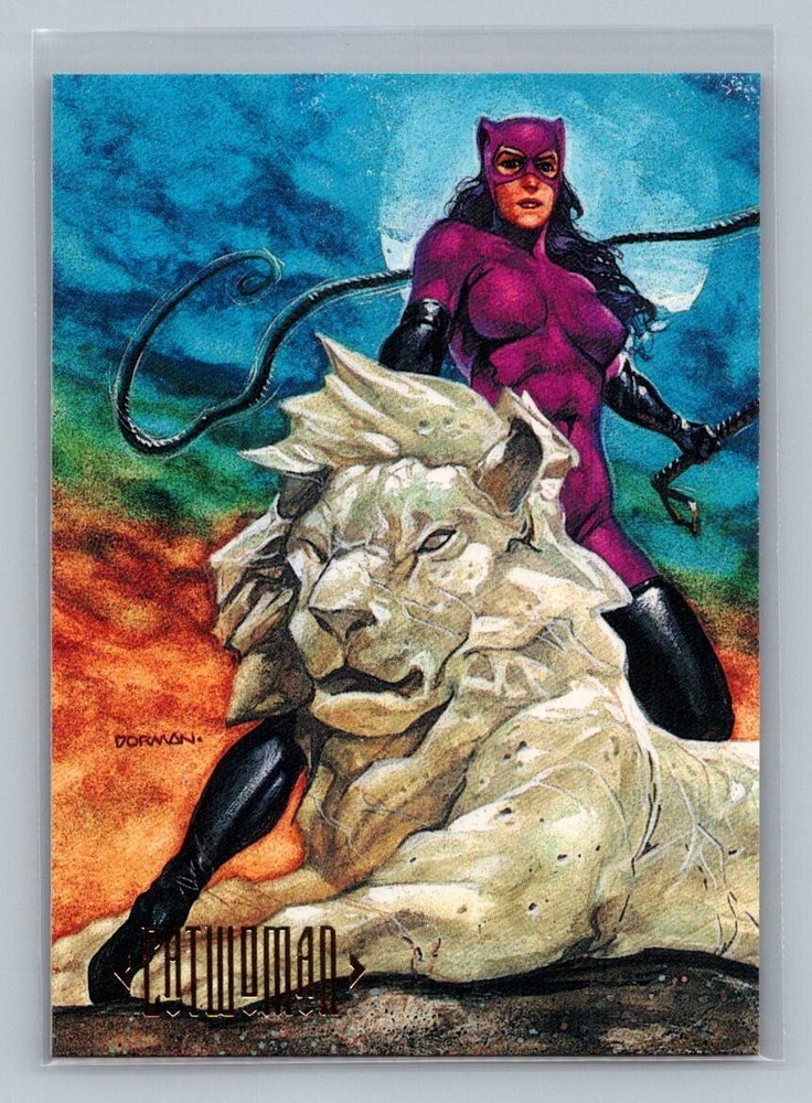 1994 Skybox DC Master Series Catwoman #35 RARE Trading Card *QTY*