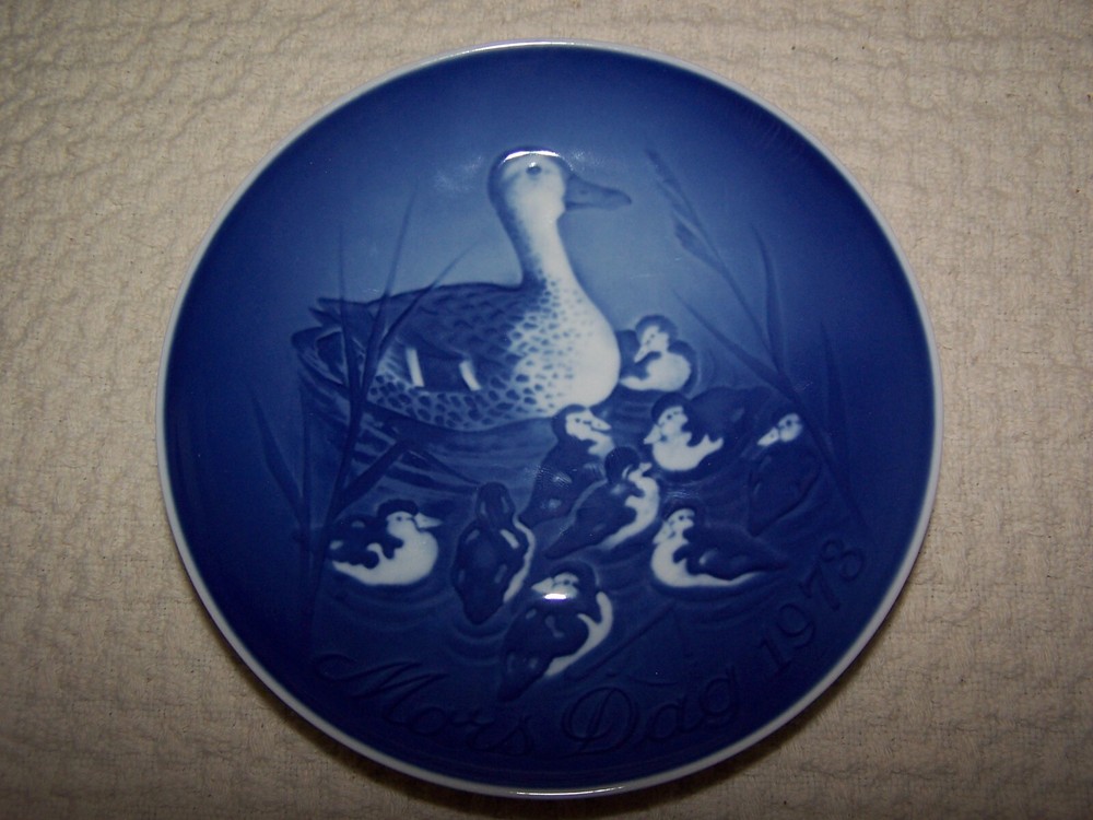 1973 B&G Copenhagen Mors Dag Denmark Duck and Chicks 6