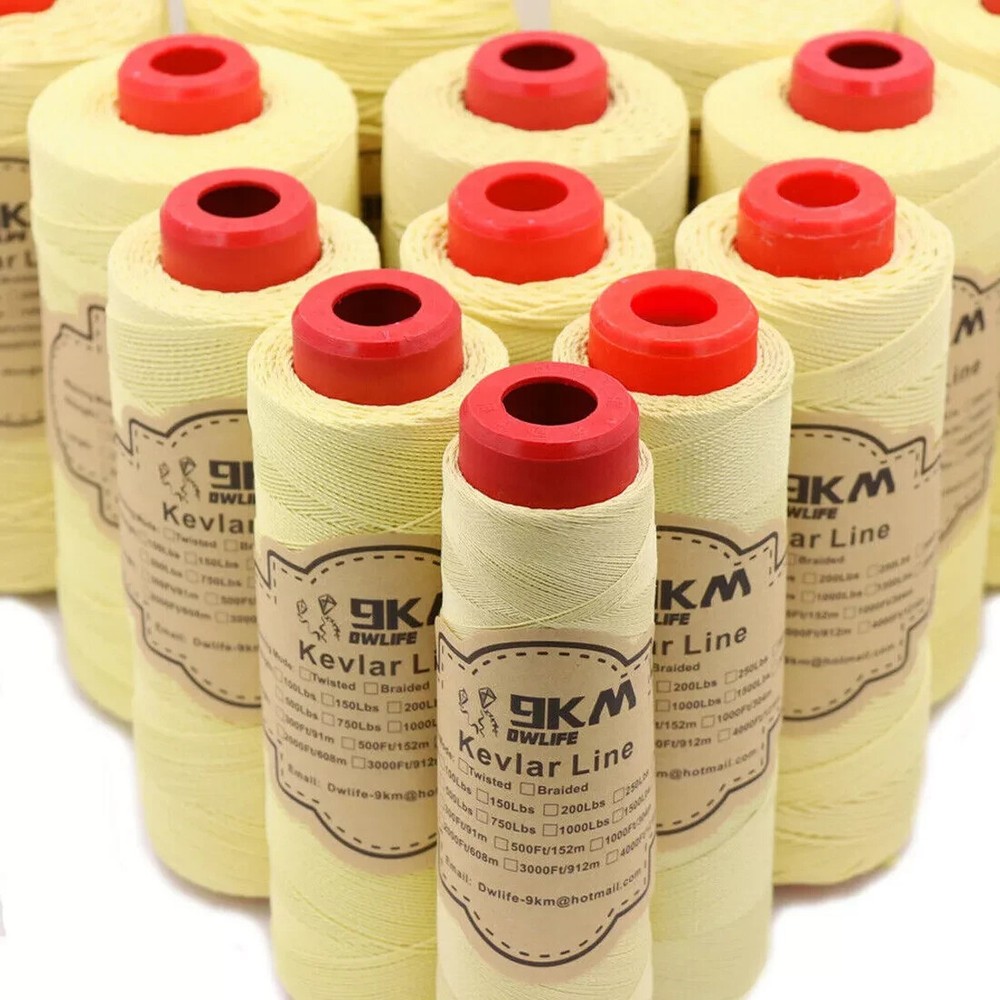 Kevlar Line String Braided 40-5000lbs Fishing Kite Outdoor Rope Made with Kevlar