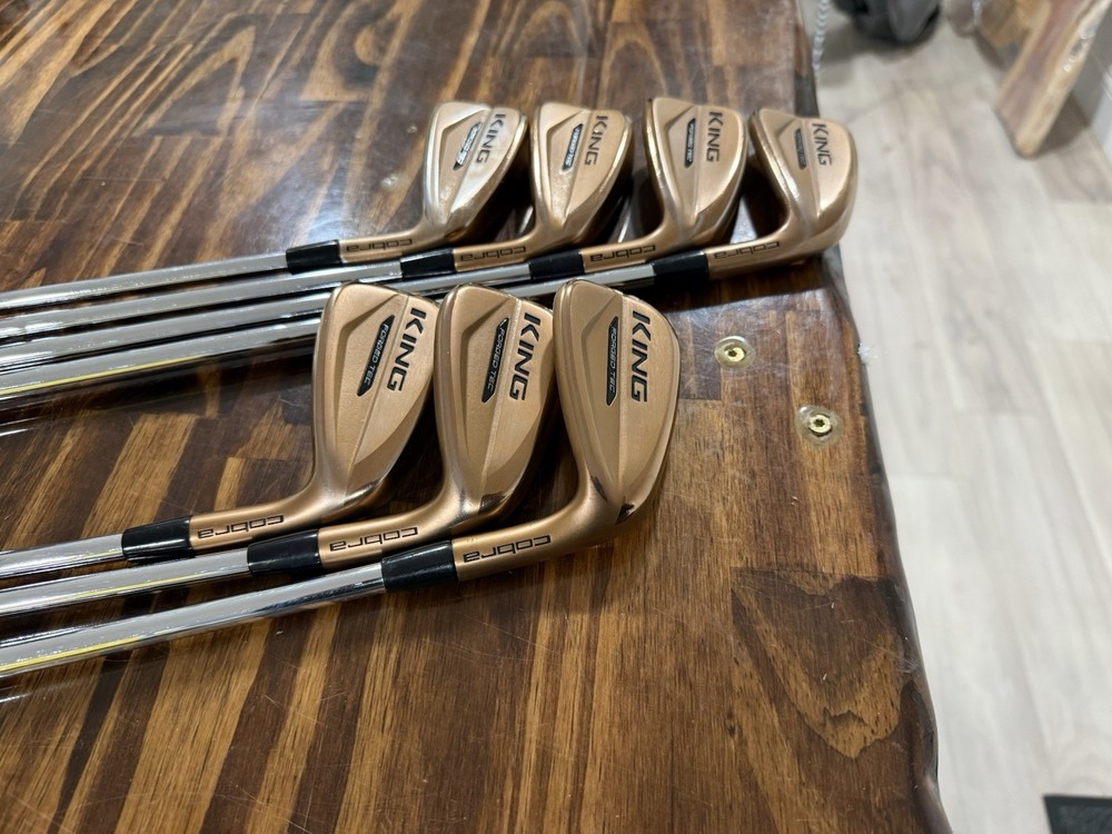 COBRA FORGED TEC  2020 Irons 4-PW (BRAND NEW GRIPS)  Cut Down 1/2 Inch