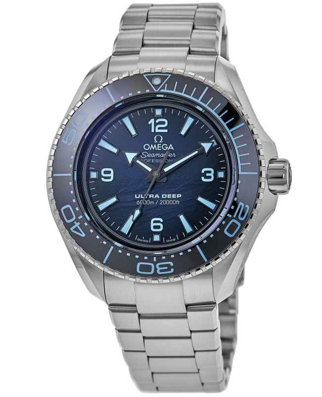 New Omega Seamaster Planet Ocean 6000M Men's Dive Watch 215.30.46.21.03.002