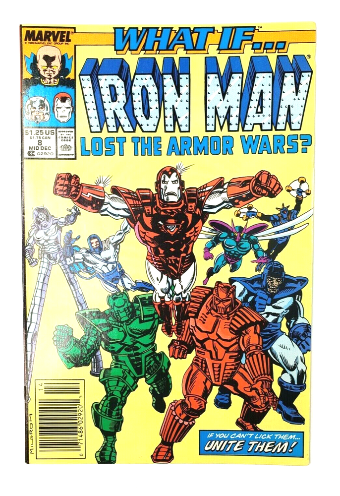 What If Iron Man Lost the Armor Wars Marvel Comics 1989 Newsstand Edition