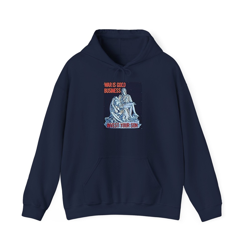 War Is Good Business Graphic Art Unisex Heavy Blend Hoodie  