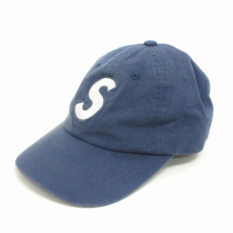 Supreme Gore Tex S Logo 6 Panel Cap Navy Navy Hat Men