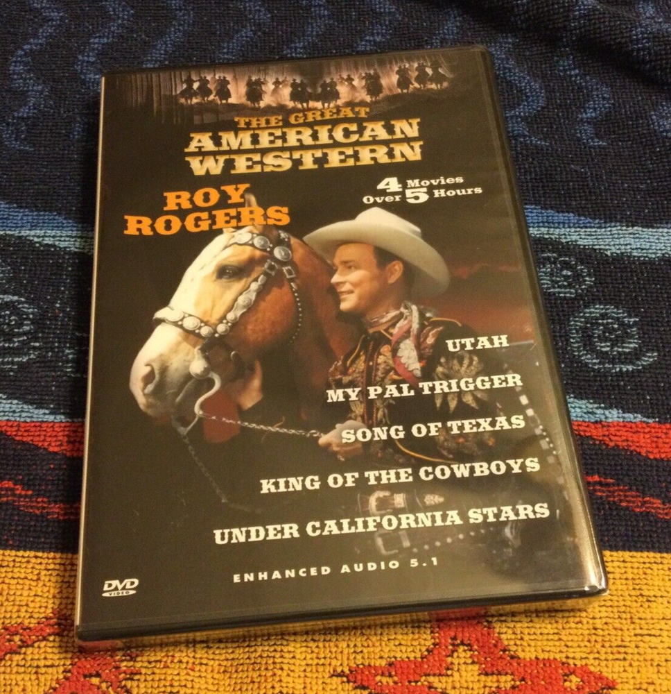 New! The Great American Western - Roy Rogers (DVD, 2003, Five Films on One Disc)