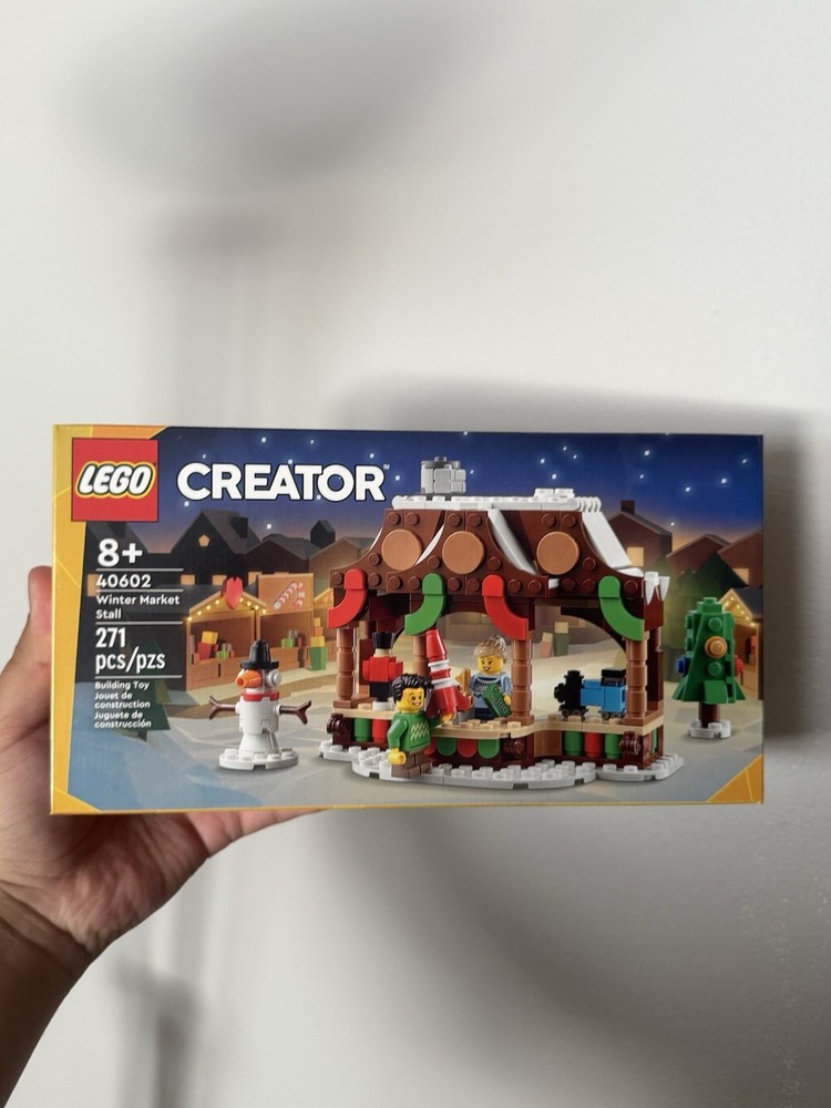LEGO Creator Winter Market Stall 40602 Retired Set with 271 Pieces