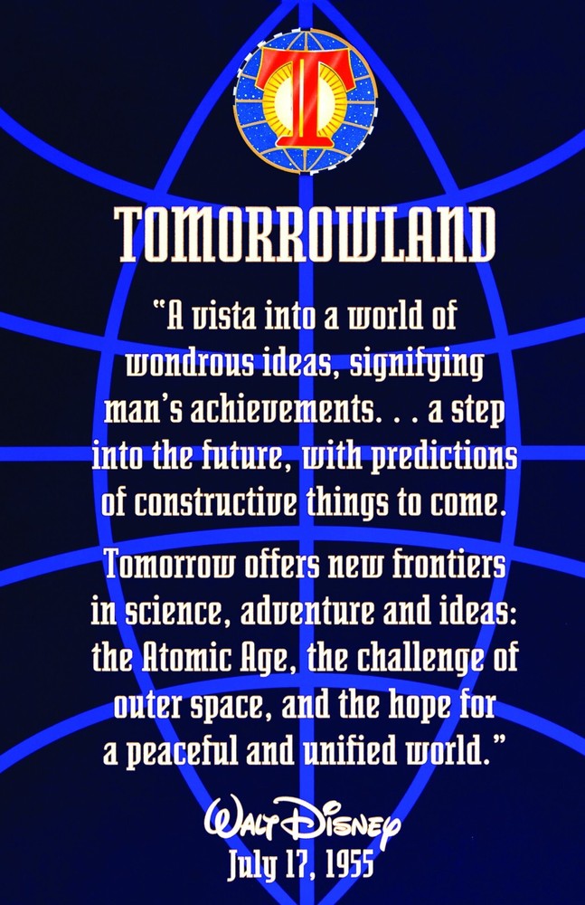 Disney Tomorrowland Inspirational Wall Art Poster 13x19 Matte Print