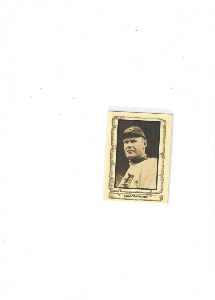 1981 Cramer Sports Productions Baseball Legends Series 2 # 55/60 Sam Crawford