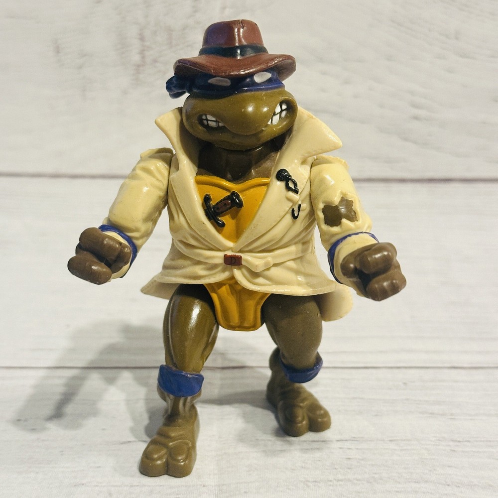 Vintage 1990 Teenage Mutant Ninja Turtles TMNT Donatello Undercover Detective