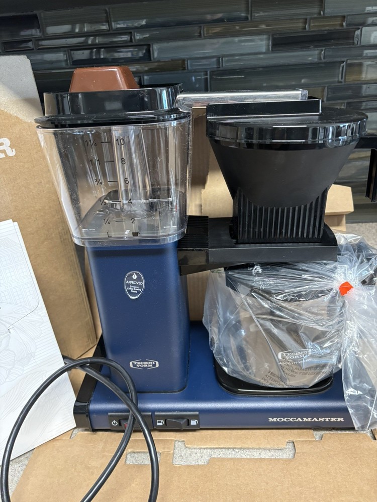 Moccamaster by Technivorm KBGV Select 10-Cup Coffee Maker, Midnight Blue, SN6351