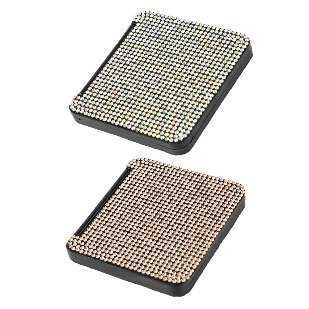 Compact Mirror Diamond-encrusted Mini Handheld Folding Mirror