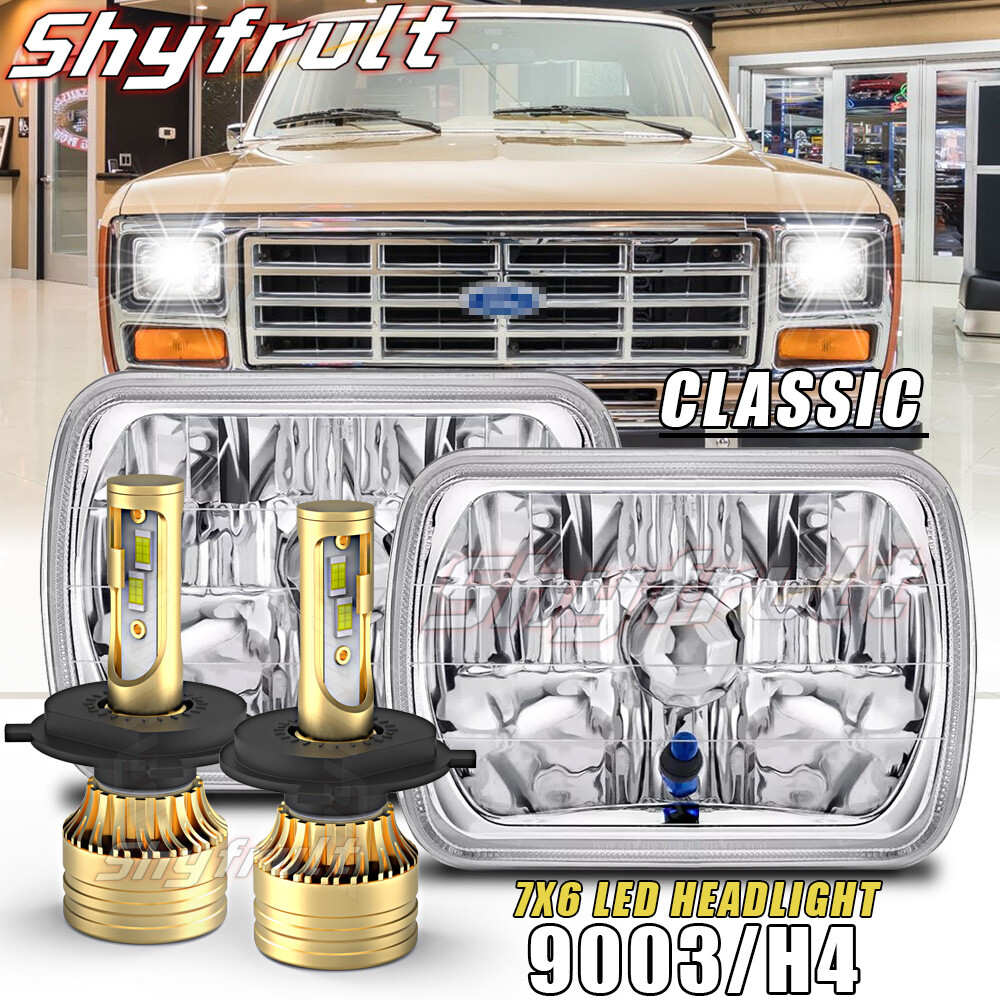 Pair For Ford F-150 1981 1982 1983 1984 7x6 5x7