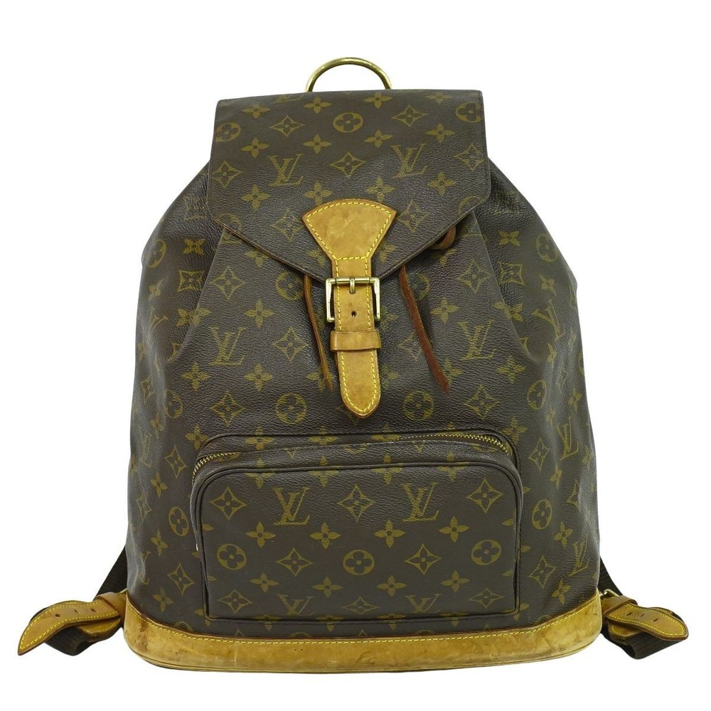 Louis Vuitton Monogram Montsouris GM Backpack M51135 86764  