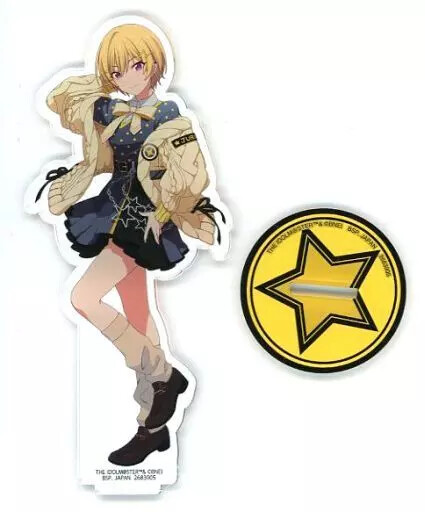 Acrylic Stand Panel Juri Saijo Asobi Information Bureau Big Figure With The Idol