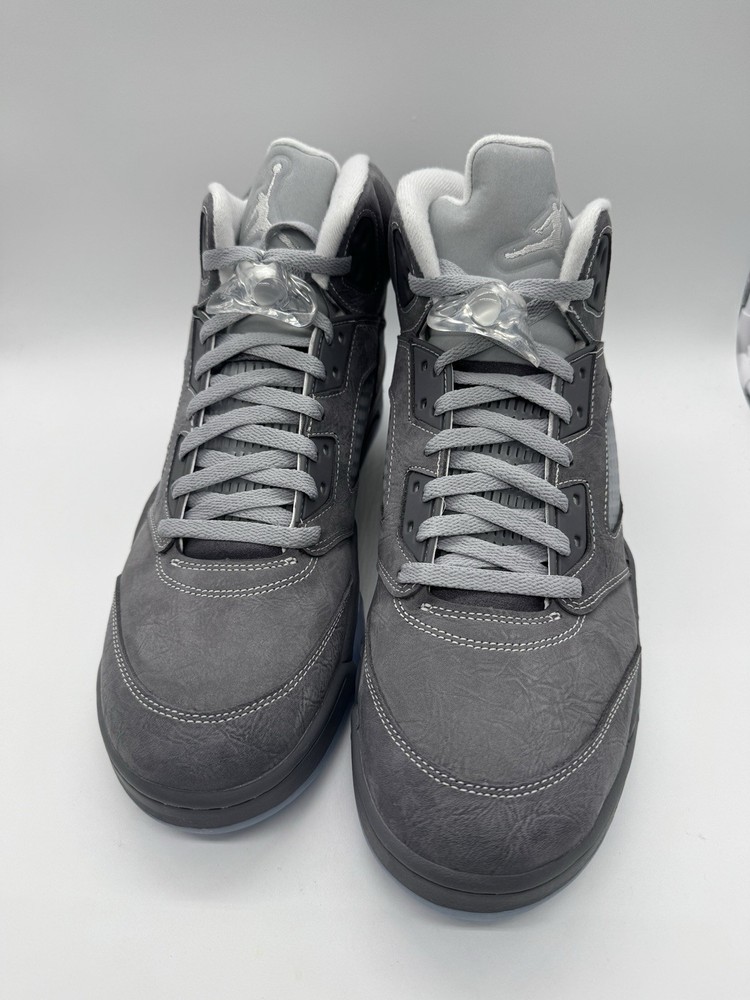 New Air Jordan 5 Retro 'Wolf Grey' 2026 Men’s Running Shoes DD0587-002 SZ 11