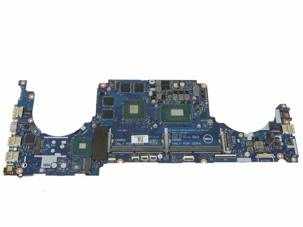 For G5 5587 I7-8750H GTX1050 4G Motherboard LA-E993P 0V4NFF V4NFF Test OK #A6-