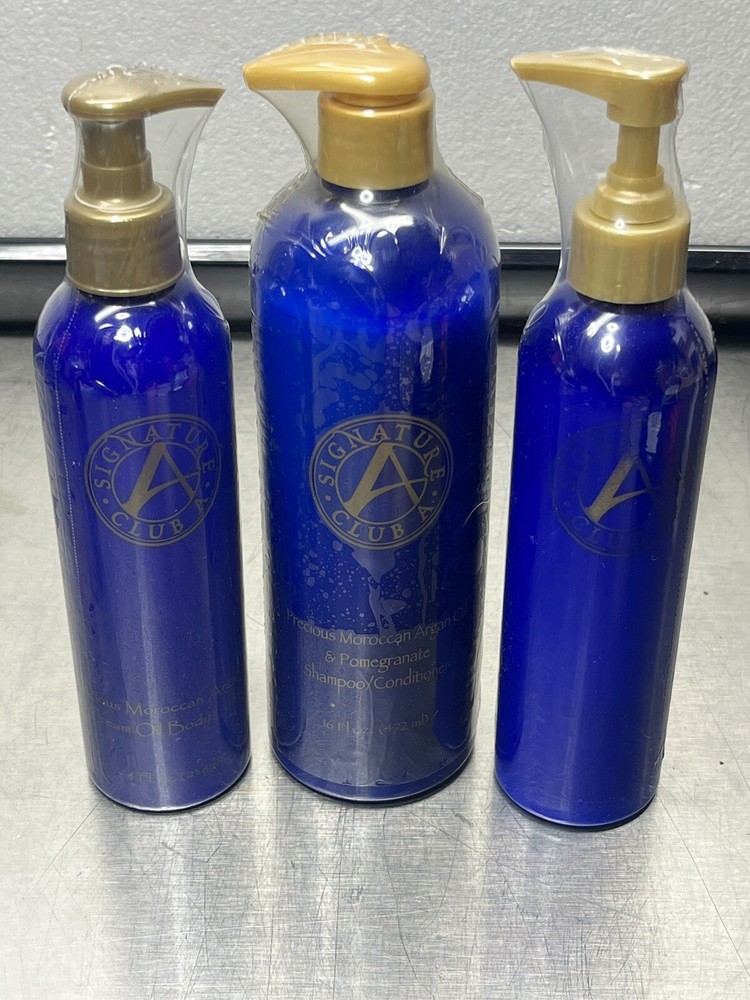 NOS Signature Club A Precious Moroccan Argan Cream Oil Body Lotion 8fl oz New