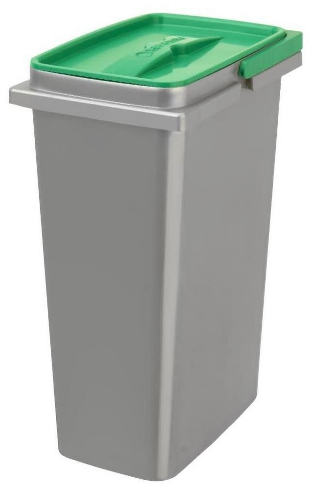 Rev-A-Shelf RV-8-1719-1 8L Silver/Grey Replacement Bin with Handle & Lid