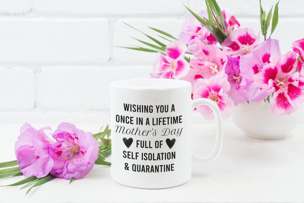 Kovid Mothers Day Funny Coffee Mug Mothers Day Gift Pandemic Social Distancing