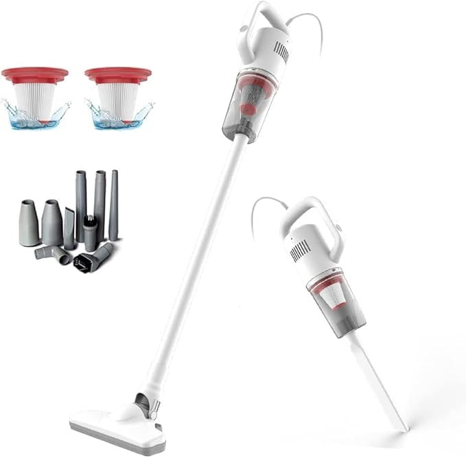 Stick Vacuum Cleaner, Corded Handheld Vacuum Cleaner Mini Broom for Pet Hair ...