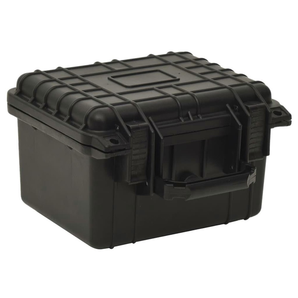 Portable Flight Case Black 10.6x9.8x7.1 Waterproof Travel Storage Box