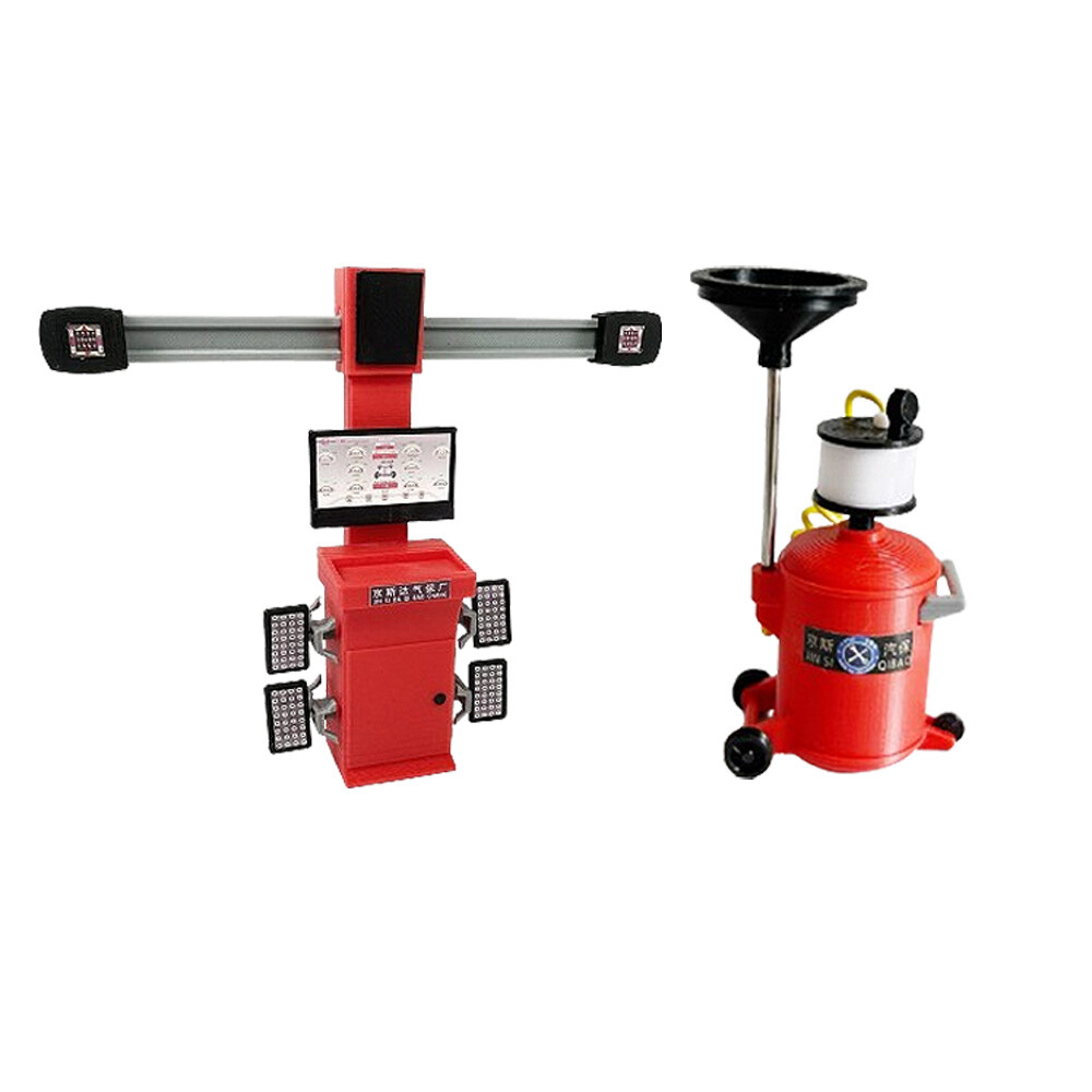 Diorama 1/18 Car Repair Model Garage Workshop Prop Model Scene Accessories Toy