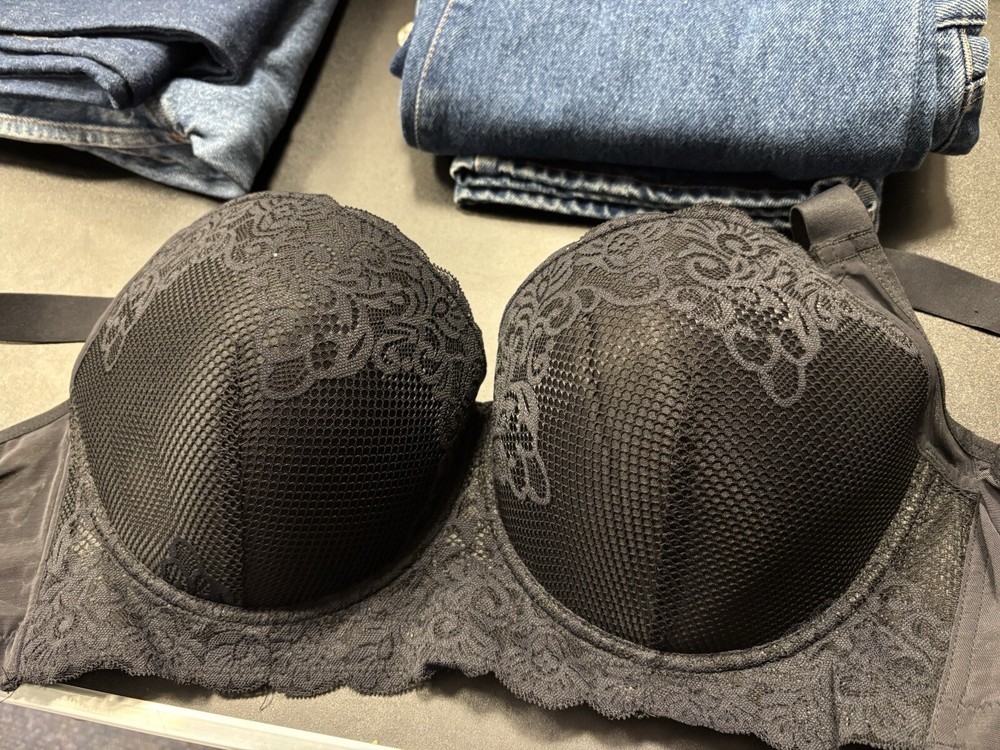 Black Padded Bra 110c